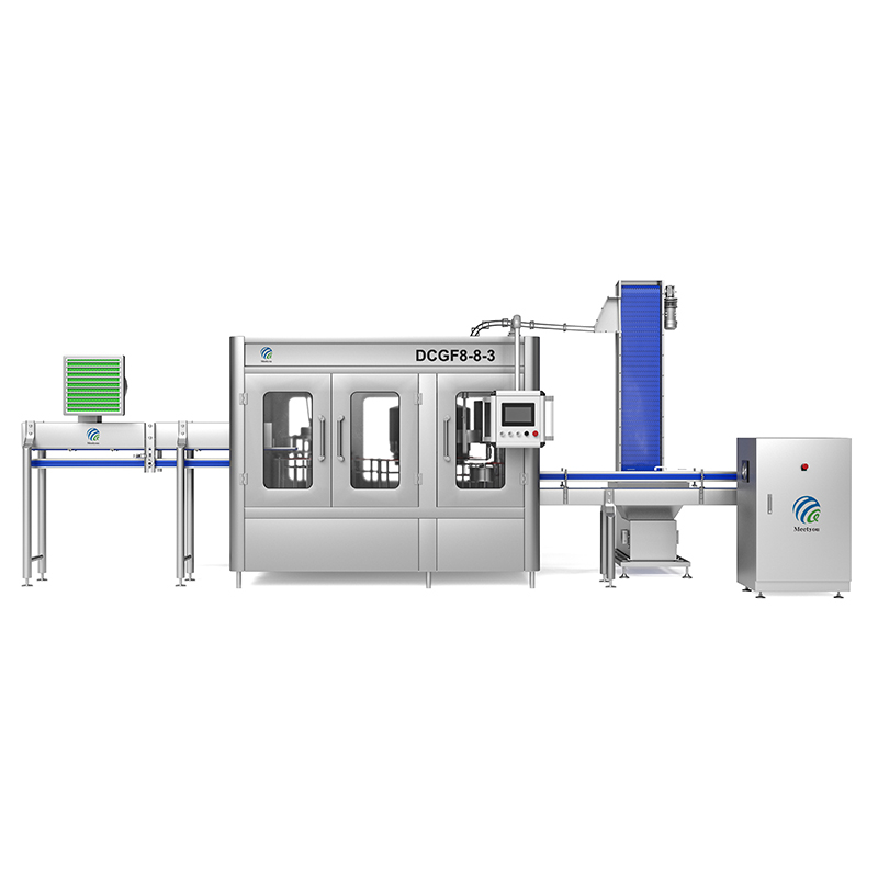 DCGF8-8-3 Glass Bottle Carbonated Drink Filling Machine