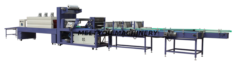 WD-350A Linear Type Automatic Bottle Shrink Wrapping Machine